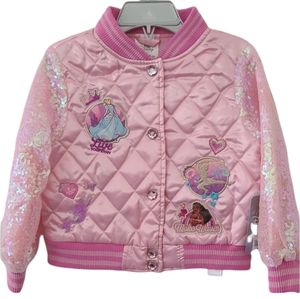 Disney Girls Princess Bomber Jacket